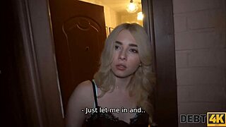 Debt4k Teen 18+ Pays Debt with Wild Sex