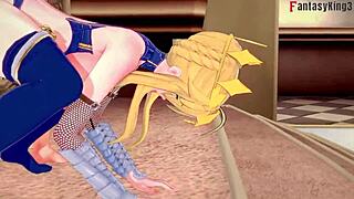 Artoria Pendragon's Intense Fucking And Boobjob In Fantasy World