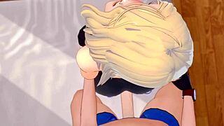 Gwen Satacy intensely craves fucking after sweaty workout in this uncensored hentai