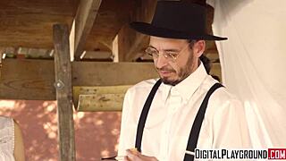 these amish girls getting double penetrated and bred, part 1