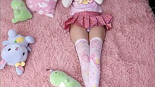 Feel the intense emotions in this young girl's creampie compilation with close-ups.