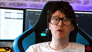 Uh, geeky me got my big cock sucked by gorgeous Valentina Bianco before hardcore fuckin’ her tight hole!