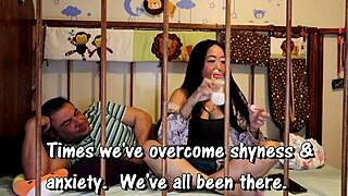 Overcoming shyness in ABDL fetish backstage