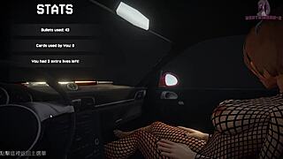 what happens in x roulette blowbang with huge cocks and squirting?