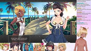 Vtuber Lewdneko Plays Huniepop 2 Double Date Part 6