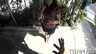 babe courtney loxx is sucking cock for specie