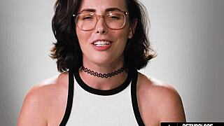 Close-Up View of Casey Calvert's Solo Orgasm Scene