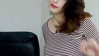 i watch the russian milf with big boobs on webcam