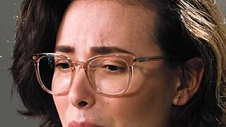 Close-Up View of Casey Calvert's Solo Orgasm Scene