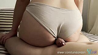 big white ass grinding session ends