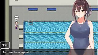 class president studies female body in the library with boss and big tits outdoors