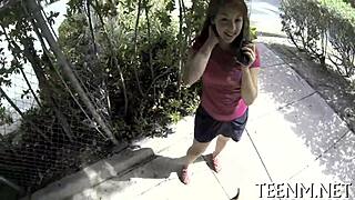 babe courtney loxx is sucking cock for specie