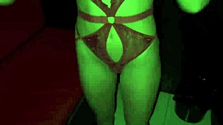 Swingers party: amateur couple enjoys a steamy blowjob session