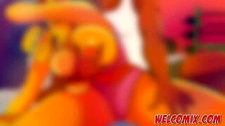 Butt On The Nape Project - Big Butt Milf In Simpsons Simptoons