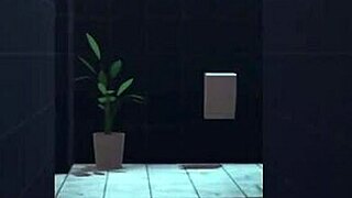 Kitagawa finds herself in an unexpected situation in the toilet during the anime story