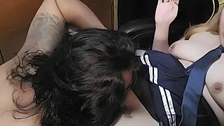 i giv a deepthroat blowjob an swallow the cum