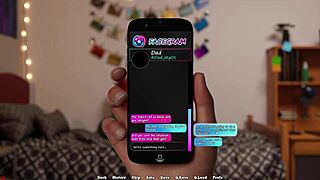 Law School 09 - Horny Busty Redhead Roommate in Wild 3D Porn Game Action