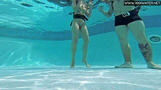 Minnie Manga Takes Dick Underwater