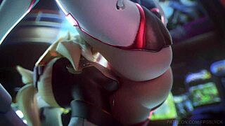 D.Va, Mercy, Widowmaker Deflower Each Other Hard!