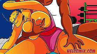 Butt On The Nape Project - Big Butt Milf In Simpsons Simptoons