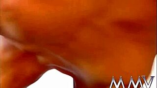 Stunning Blonde Beauty Enjoys Hardcore Fucking in Retro Bathroom Scene with Intense Blowjob.