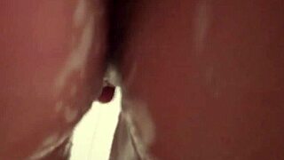 Naughty Diamond Kitty Masturbates In Shower With Big Tits