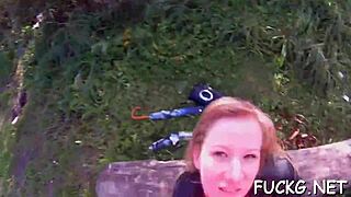 Petite 18+ Teen Gets Picked Up, Receives Blowjob, Then Nailed with Wet Pussy