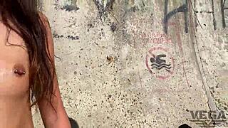 Four Homeless Students Fuck Girl on Beach