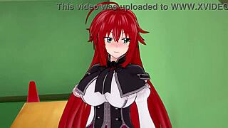 Rias gremory and akeno in hs dxd ntr madness