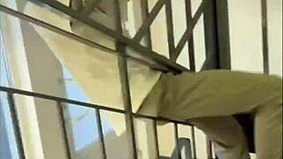 i saw a twink jerking off and joined in for a gay blowjob with bdsm