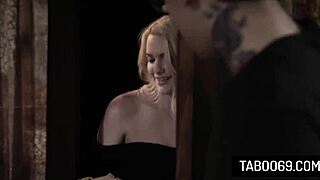 Hot Blonde Teen Kenna James Bangs Peeping Tom Neighbor with Passion