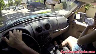 Damn! Alluring babe gets banged hard POV on hidden spycam!