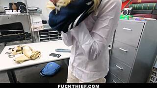 OH YEAH, LP OFFICER PUNISHES SHOPLIFTING SUSPECT WITH BIG COCK IN BACKOFFICE!