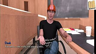 Adult visual novel with 3D gameplay, ecchi content