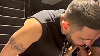 We explore the bathrooms at the pool in the USA.