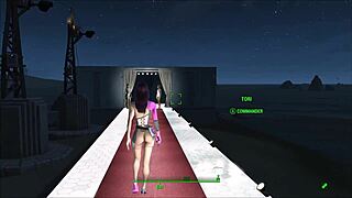 amazing fallout 4 fashion mod with cyberpunk 2077 style!