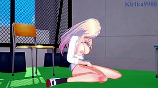 marin and shinju with old man in intense sex