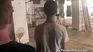 obedient twinks getting tormented and fucked in a rough raw foursome, check part 2 on mytwinksporn com