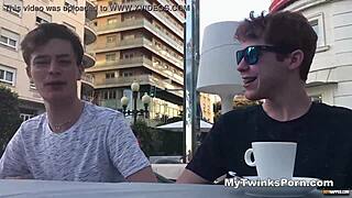 obedient twinks getting tormented and fucked in a rough raw foursome, check part 2 on mytwinksporn com