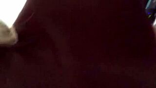 Blonde teen vibrates her pink pussy