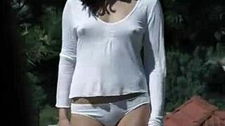 ATTRACTIVE BABE BUTTFUCKED DOGGYSTYLE WITH FACIAL