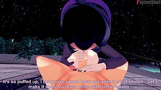 want to see hex maniac fuck in class?