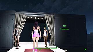 amazing fallout 4 fashion mod with cyberpunk 2077 style!