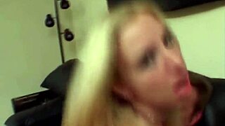 cock ridin blonde gets facial