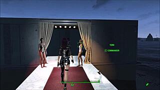 amazing fallout 4 fashion mod with cyberpunk 2077 style!