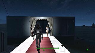 amazing fallout 4 fashion mod with cyberpunk 2077 style!