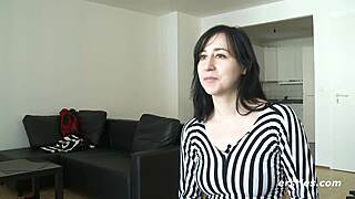 Brooklyn Strips Bare and Teases Her Body in Wild Play