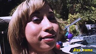 Jizz O Rama - Interracial Gangbang for Chubby Asian Mum