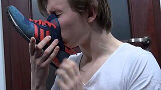 Gay Stud Licking Guys Toes