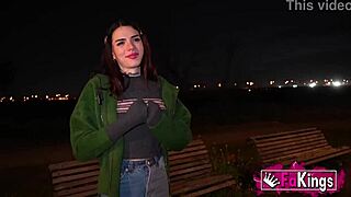 shemale queen jessica kate tests young 18+ amateurs in rough action